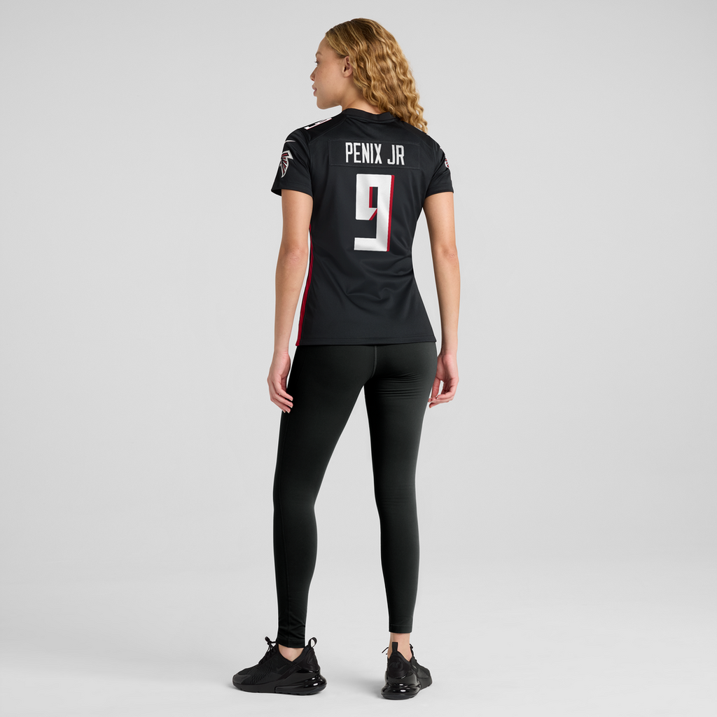 Michael Penix Jr. Atlanta Falcons Nike Women's Game Official Jersey -  Black