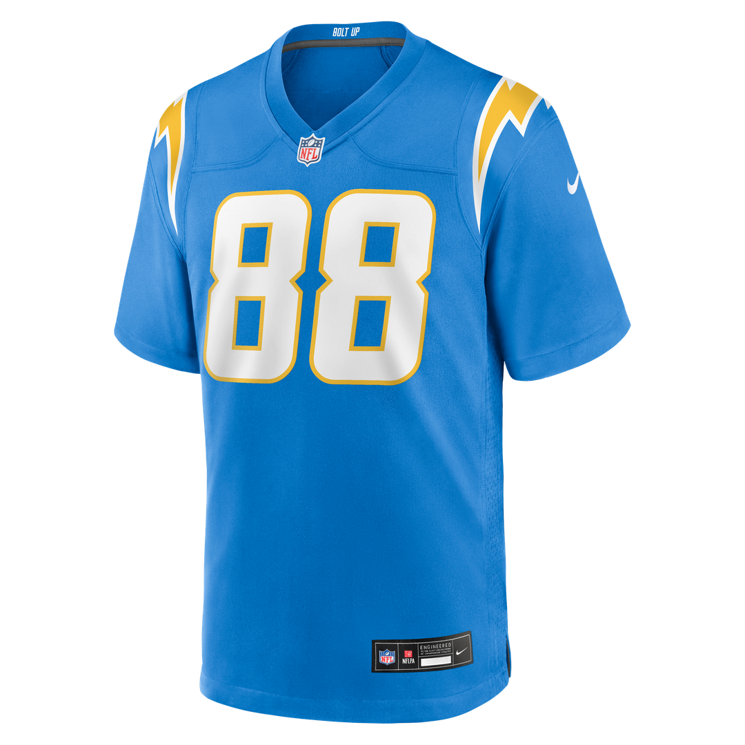 Charlie Kolar Los Angeles Chargers Nike Team Game Jersey - Powder Blue