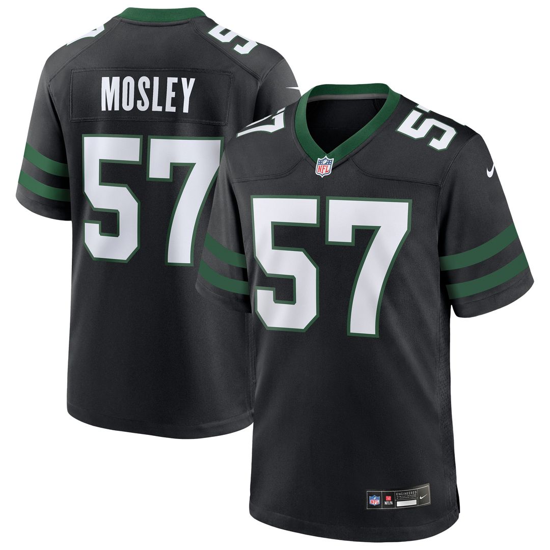C.J. Mosley New York Jets Nike Game Official Jersey - Legacy White