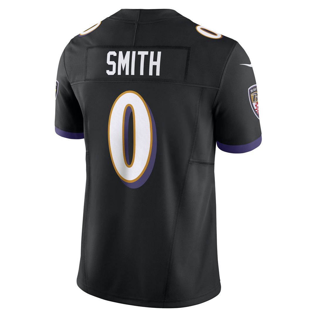 Roquan Smith Baltimore Ravens Nike Alternate 2 Vapor F.U.S.E. Limited Official Jersey - Purple