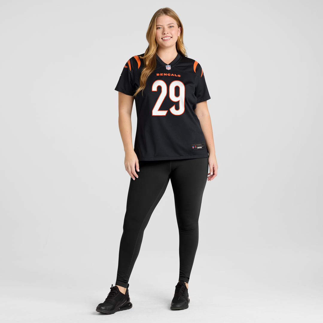 Kyle Dugger Cincinnati Bengals Nike Women's Team Game Jersey - Black