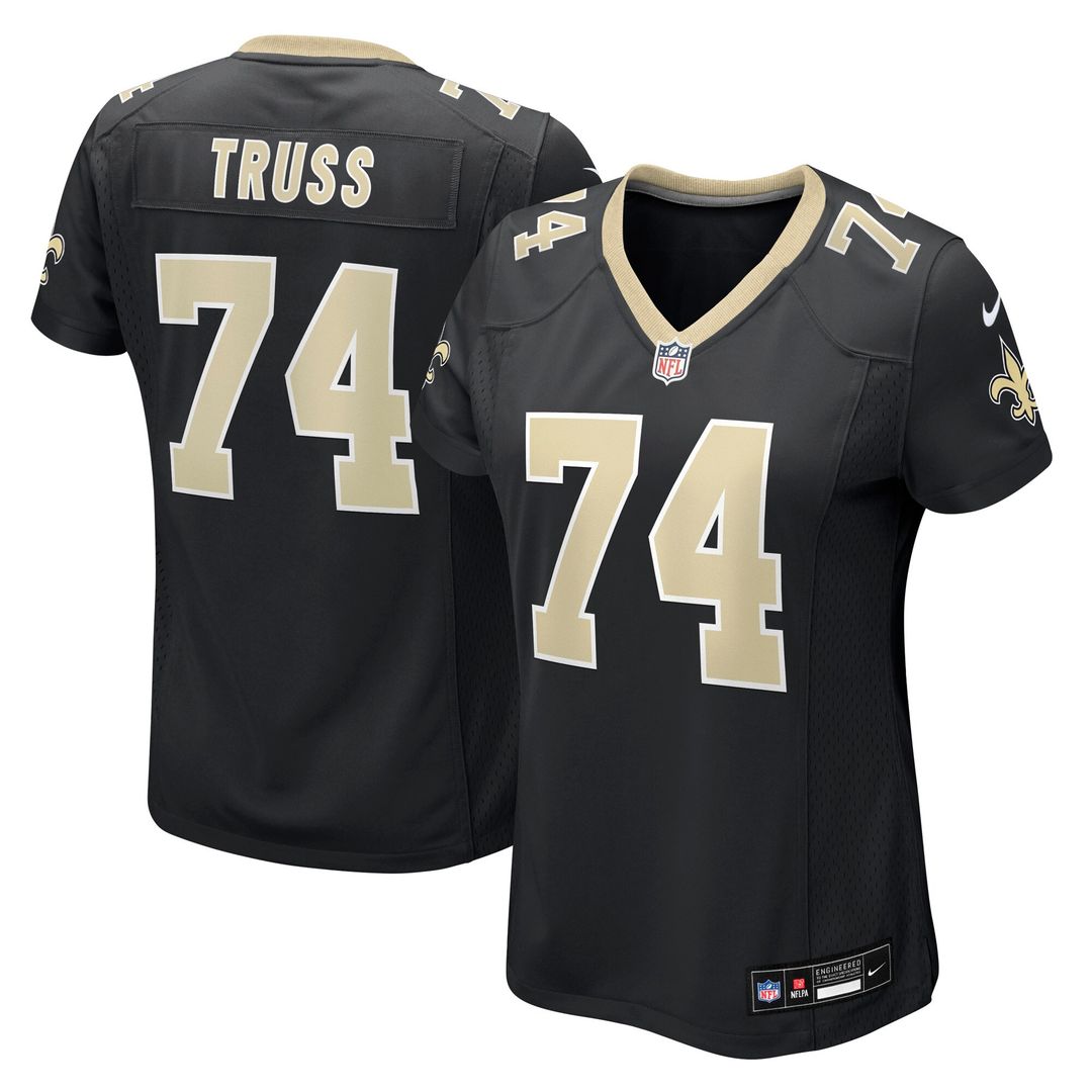 Xavier Truss New Orleans Saints Nike Women's Team Game Official Jersey -  Black