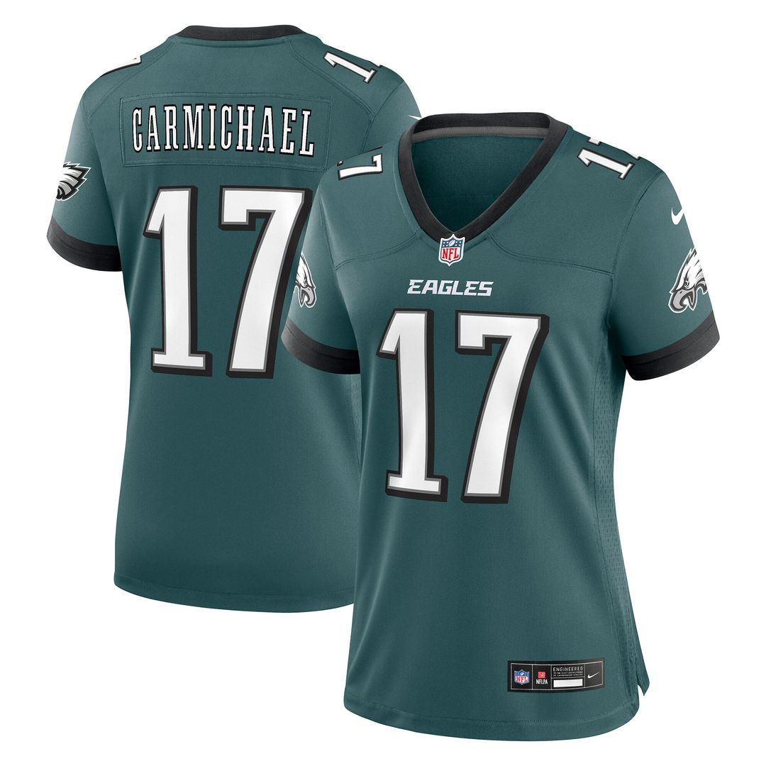 Harold Carmichael Philadelphia Eagles Nike Women's Team Retired Player Game Official Jersey - Midnight Green