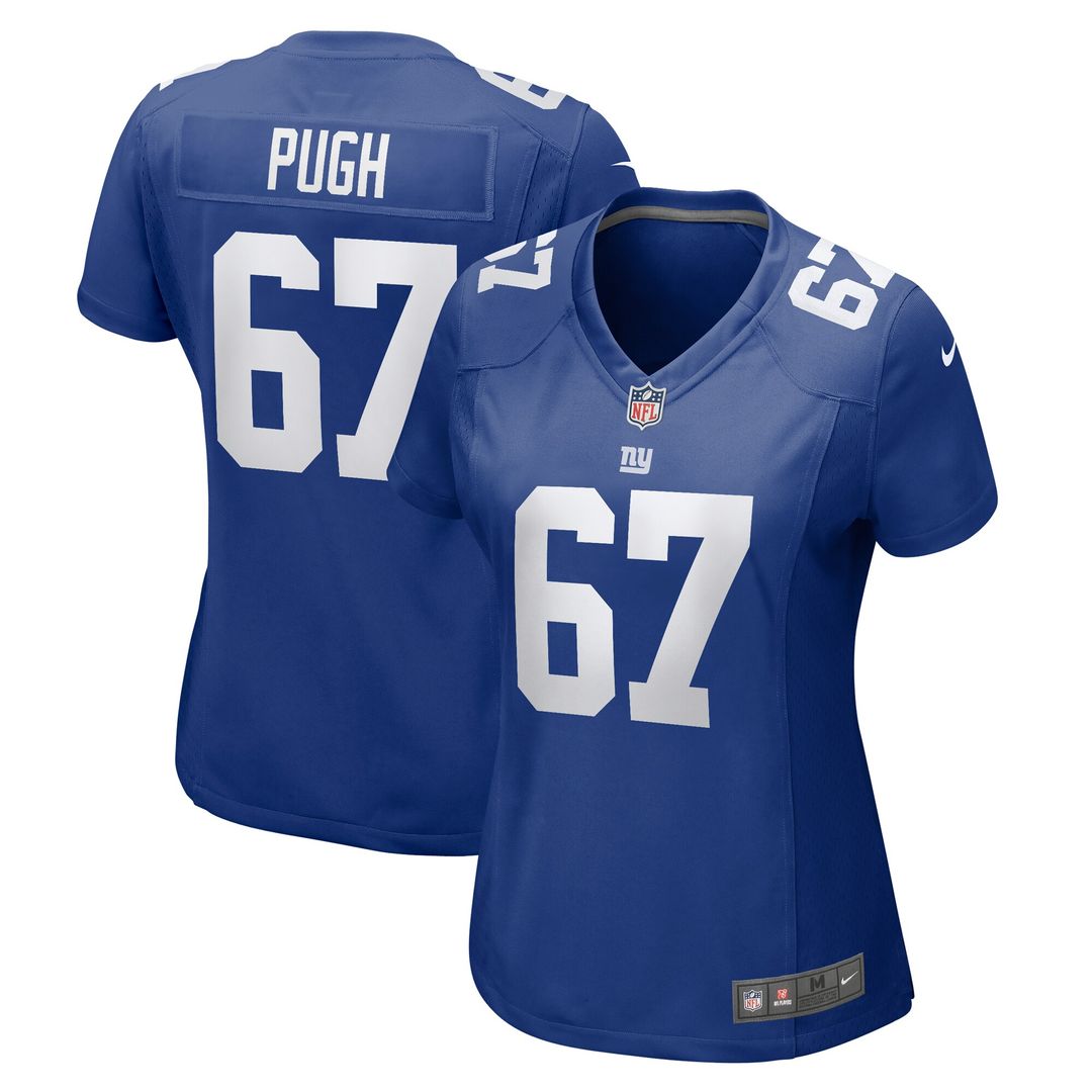 Justin Pugh New York Giants Nike Women's  Game Official Jersey -  Royal