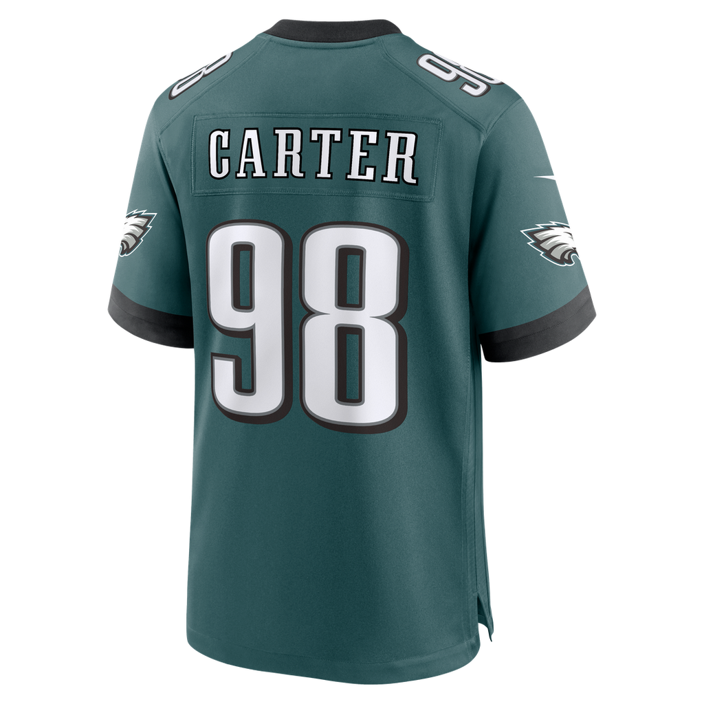 Jalen Carter Philadelphia Eagles Nike Alternate Game Player Official Jersey - Black