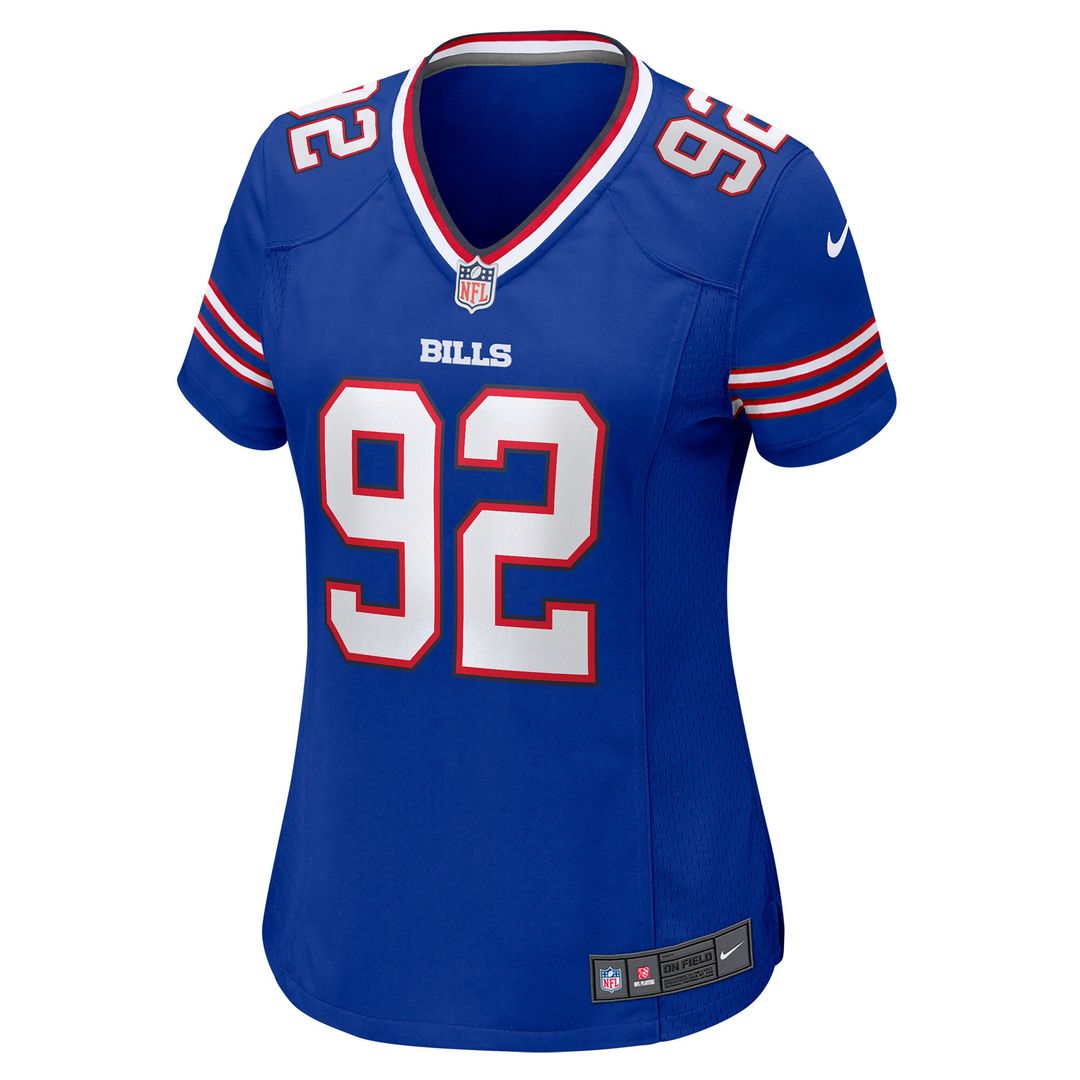 DaQuan Jones Buffalo Bills Nike Women's Game Player Official Jersey - Royal