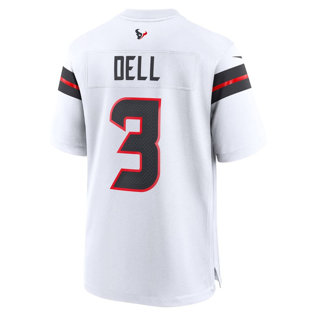 Tank Dell Houston Texans Nike Game Official Jersey - Navy