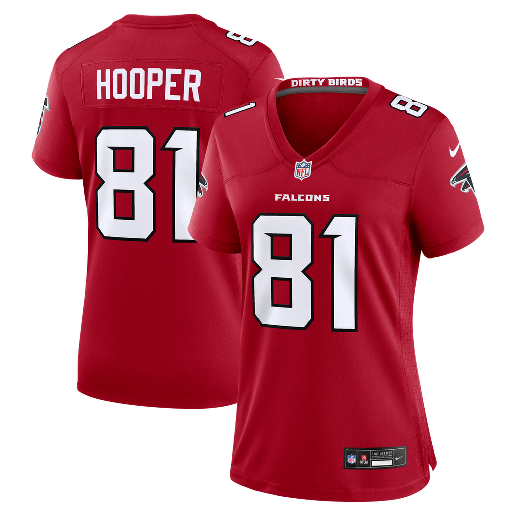 Austin Hooper Atlanta Falcons Nike Women's Team Game Official Jersey -  Red