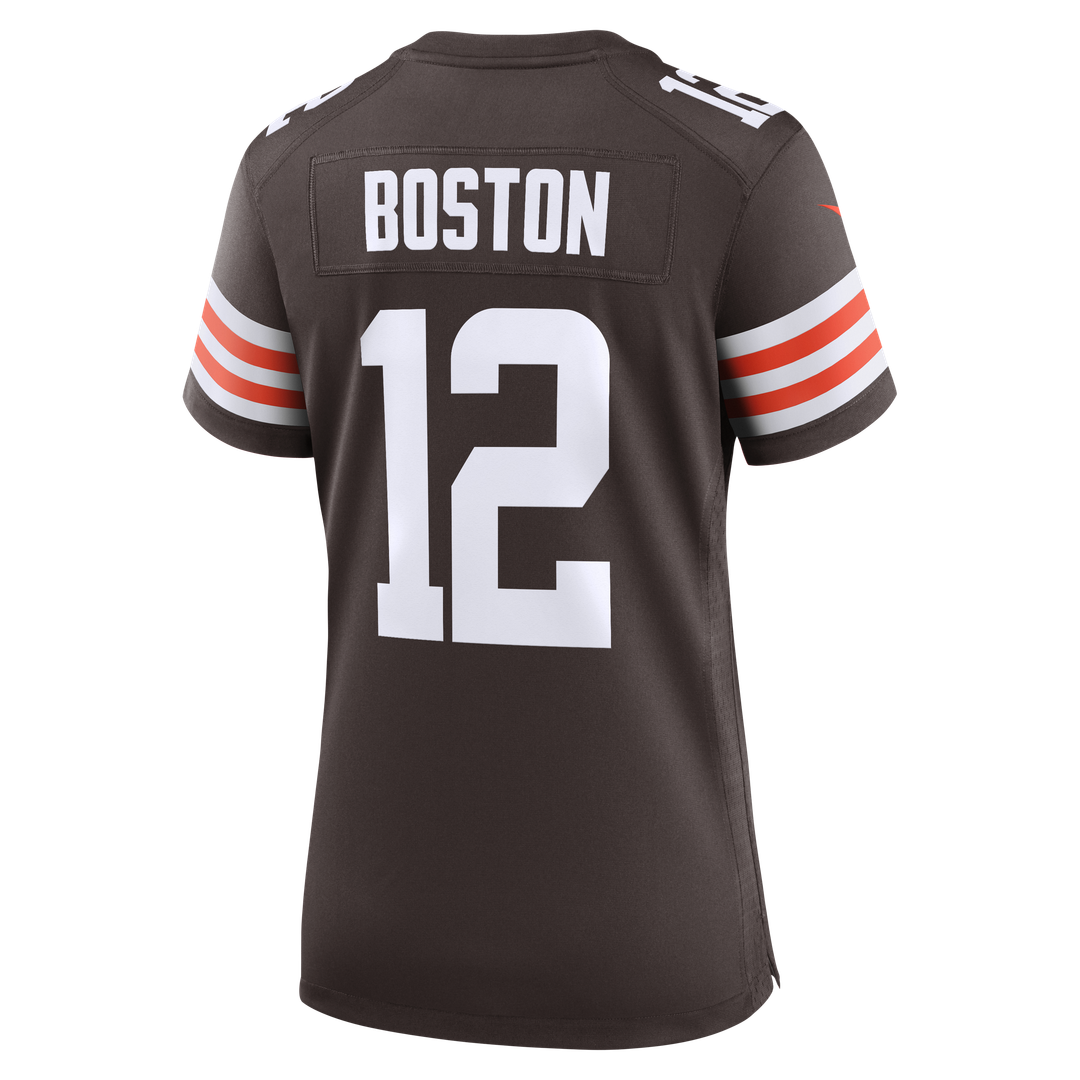 Denzel Boston Cleveland Browns Nike Women's Team Game Official Jersey -  Brown