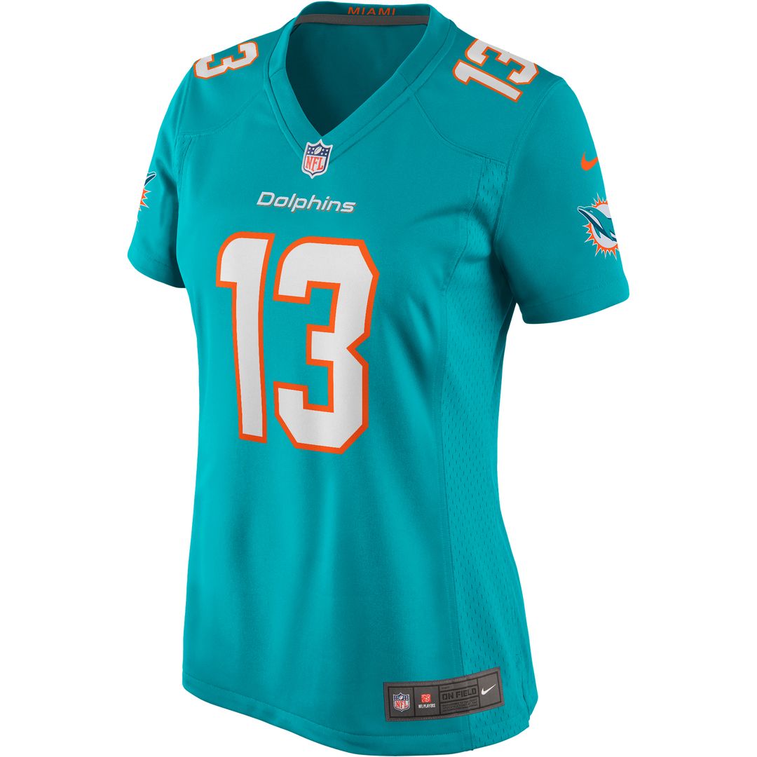 Dan Marino Miami Dolphins Nike Women's Game Retired Player Official Jersey - Aqua