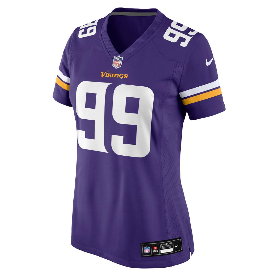 Elijah Williams Minnesota Vikings Nike Women's Team Game Jersey - Purple