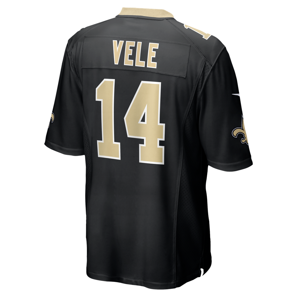 Devaughn Vele New Orleans Saints Nike Team Game Official Jersey -  Black
