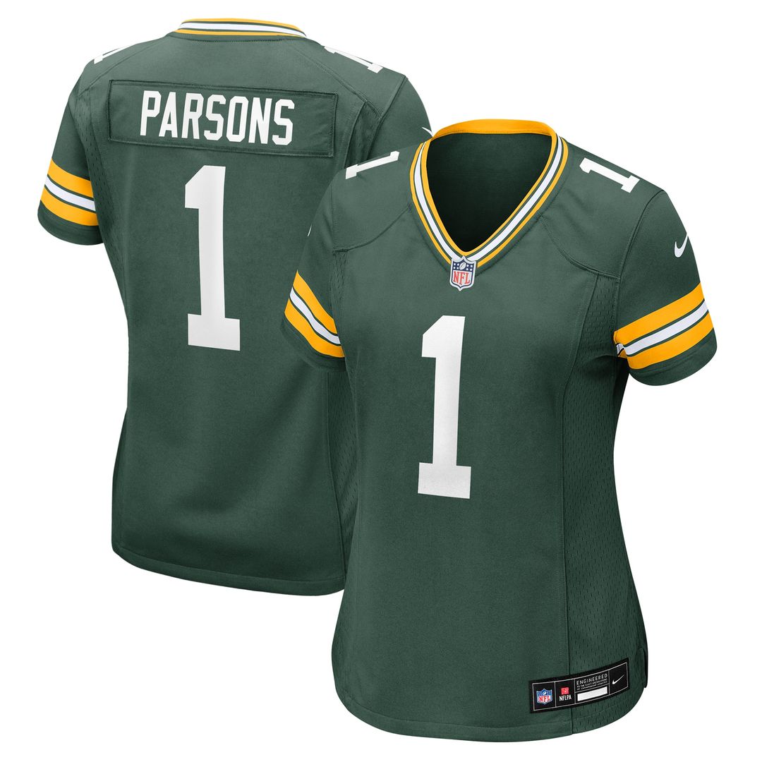 Micah Parsons Green Bay Packers Nike Women's Game Player Official Jersey - Green