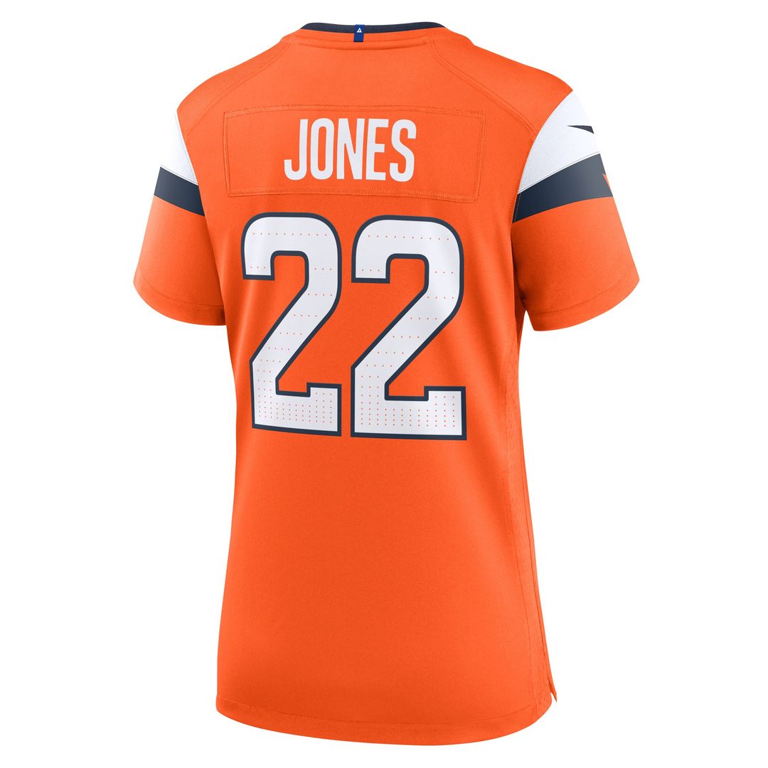 Brandon Jones Denver Broncos Nike Women's Team Game Official Jersey -  Orange