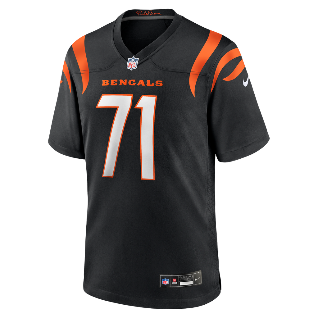 Amarius Mims Cincinnati Bengals Nike Player Game Jersey - Black