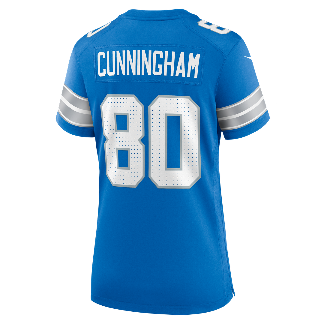 Malik Cunningham Detroit Lions Nike Women's Team Game Official Jersey -  Blue