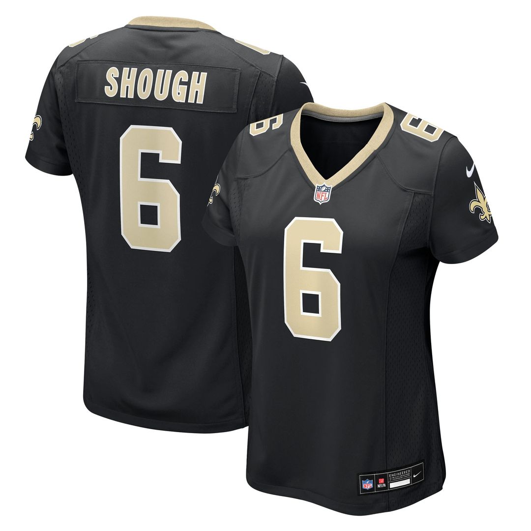 Tyler Shough New Orleans Saints Nike Women's Game Official Jersey - Black
