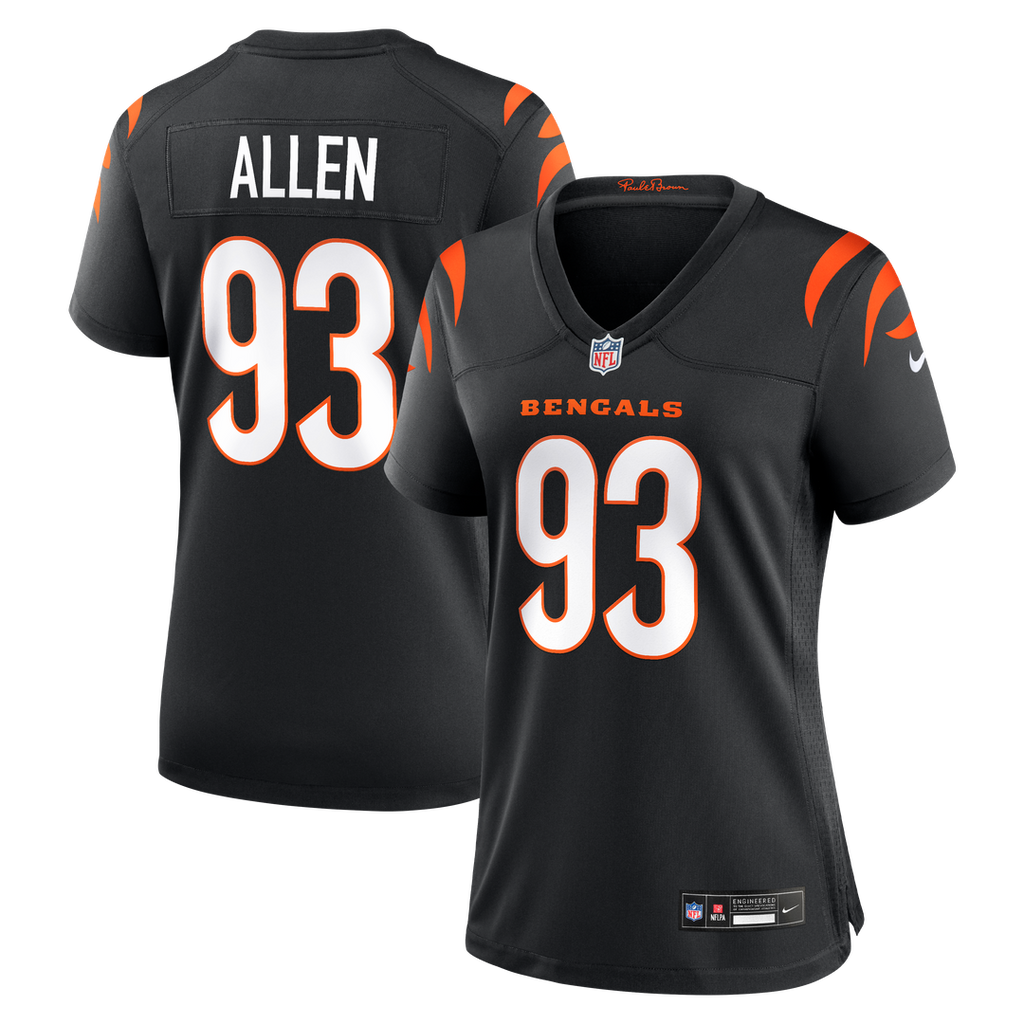 Jonathan Allen Cincinnati Bengals Nike Women's Team Game Jersey - Black