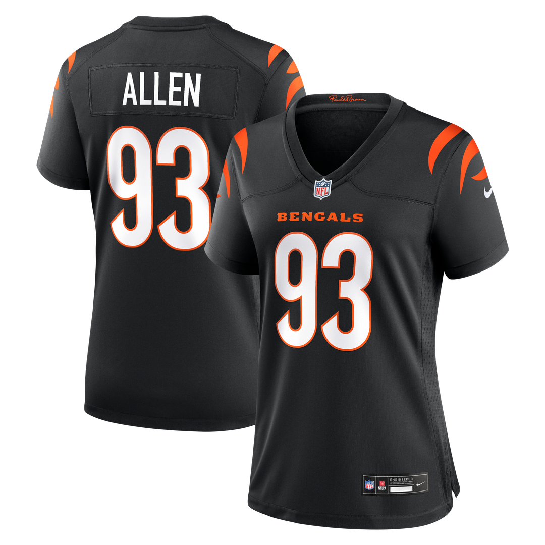 Jonathan Allen Cincinnati Bengals Nike Women's Team Game Jersey - Black