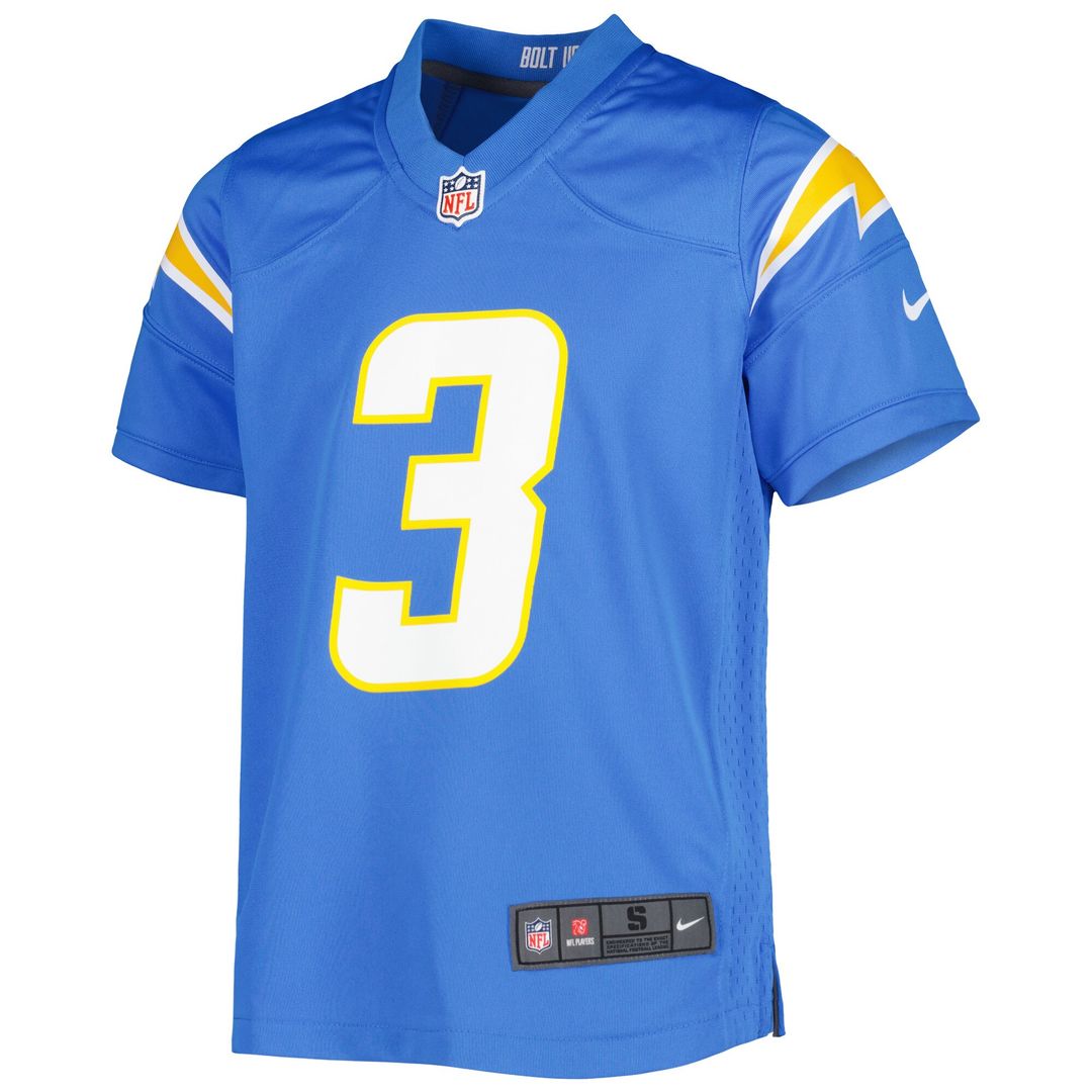 Derwin James Jr. Los Angeles Chargers Nike Youth Game Official Jersey - Powder Blue