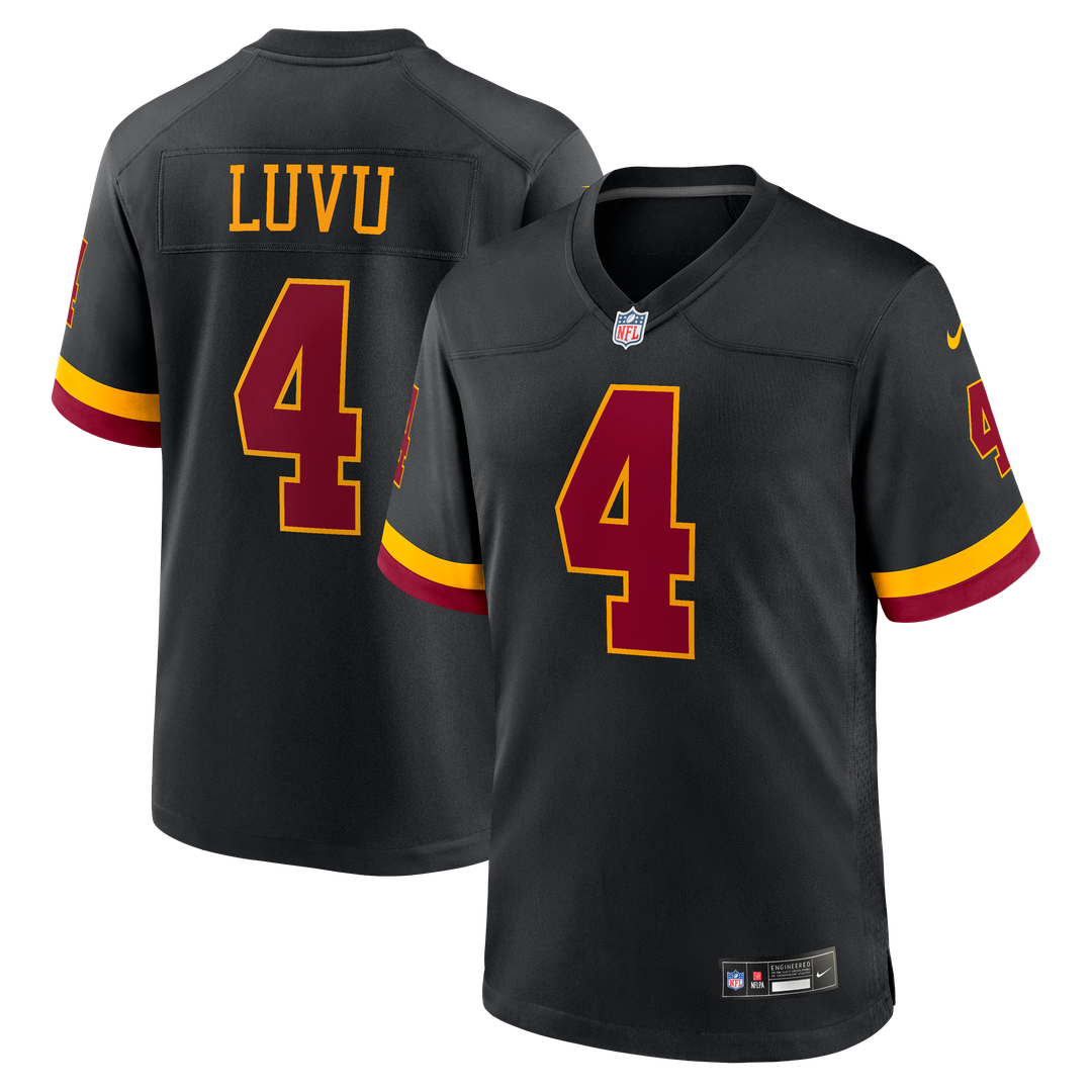 Frankie Luvu Washington Commanders Nike Hail Raiser Alternate Game Official Jersey - Black