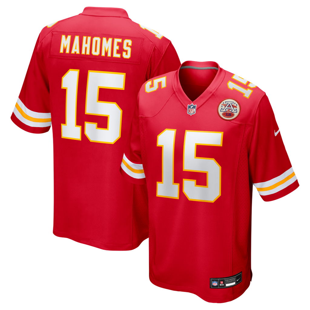 Patrick Mahomes Kansas City Chiefs Nike Game Official Jersey - Red