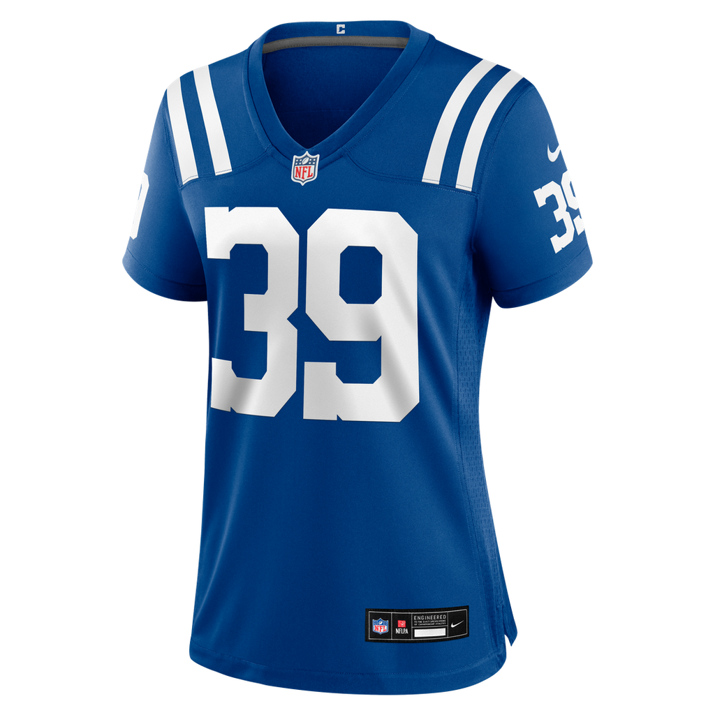 George Odum Indianapolis Colts Nike Women's Team Game Jersey - Royal