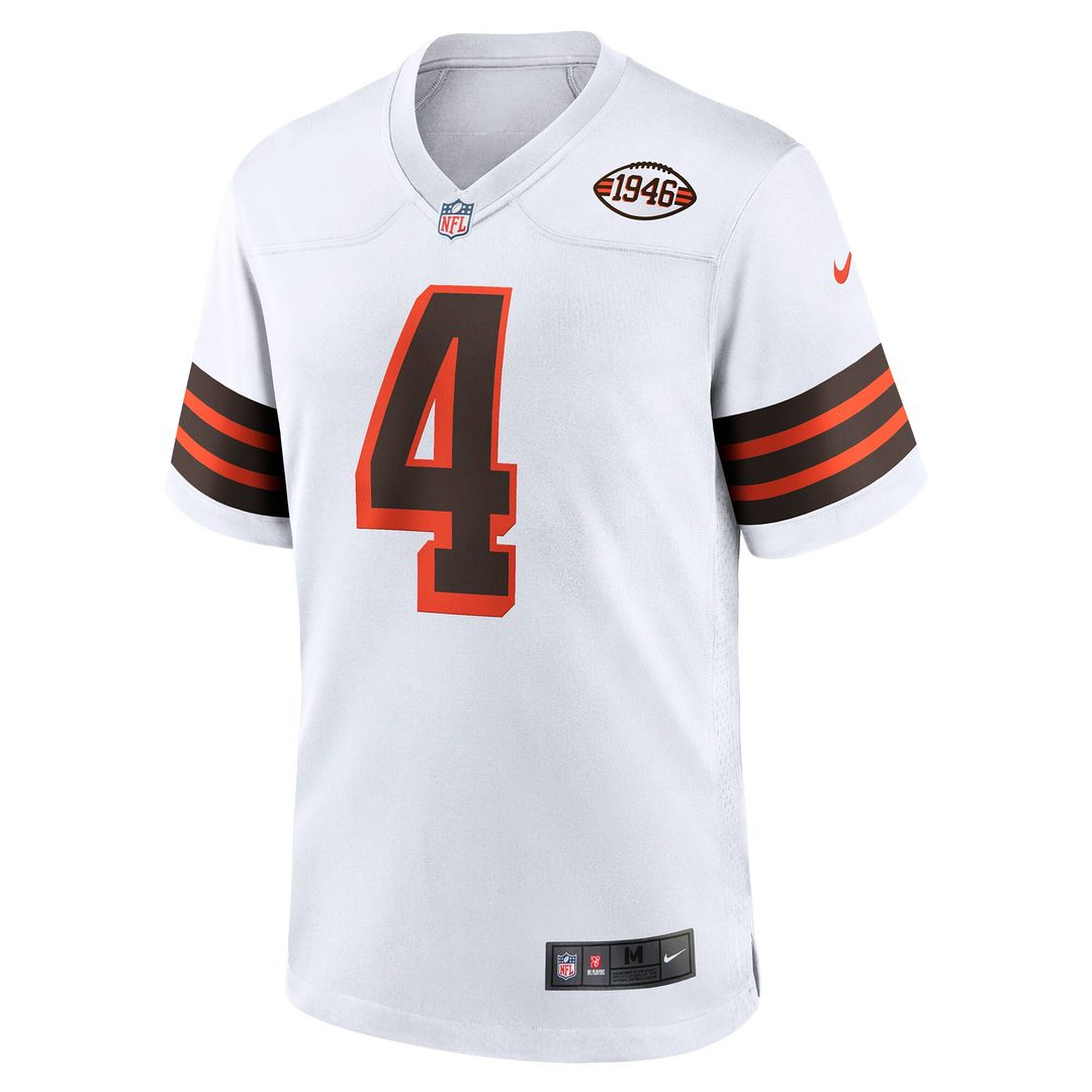 Deshaun Watson Cleveland Browns Nike Alternate Game Official Jersey - Brown