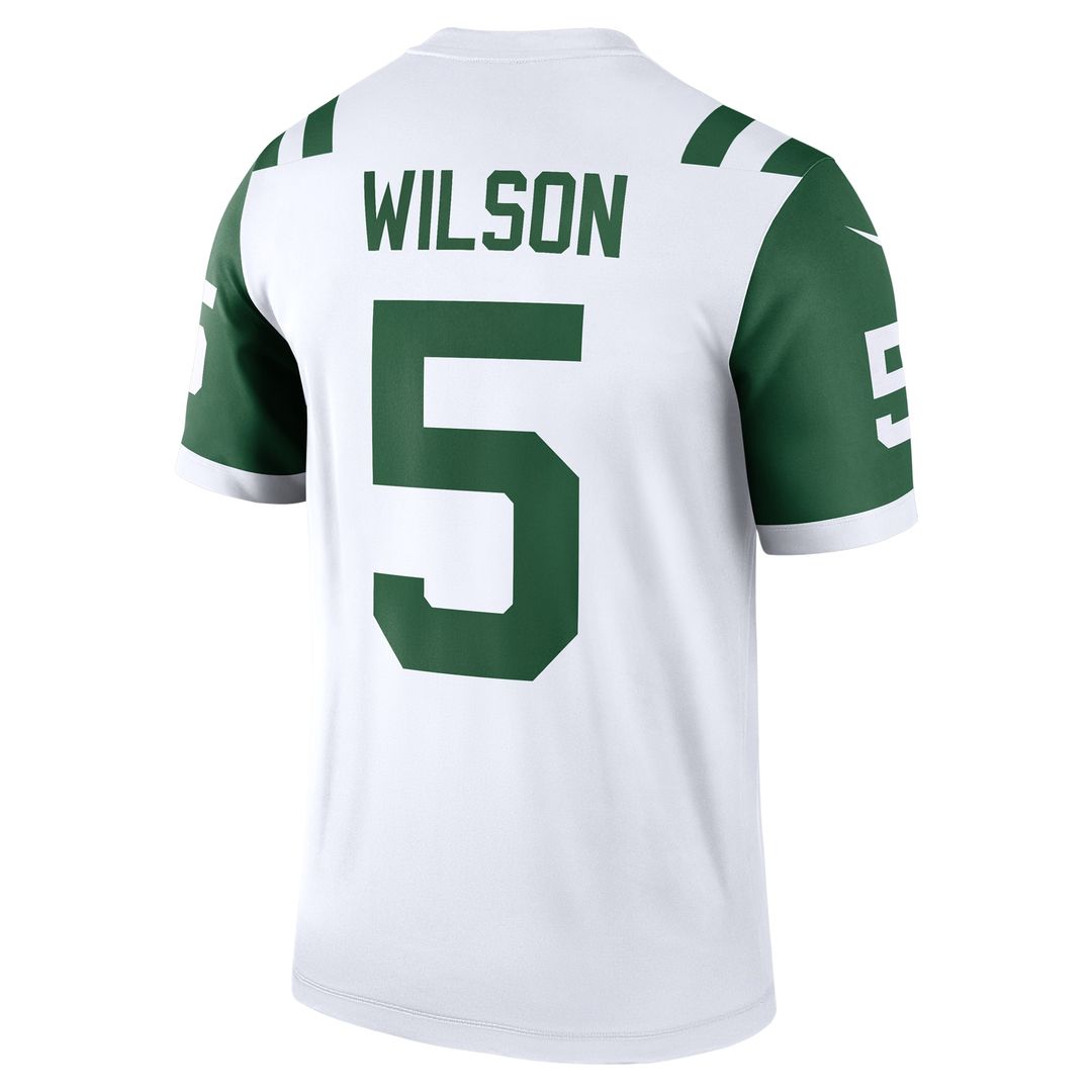 Garrett Wilson New York Jets Nike Legend Player Performance Top - White