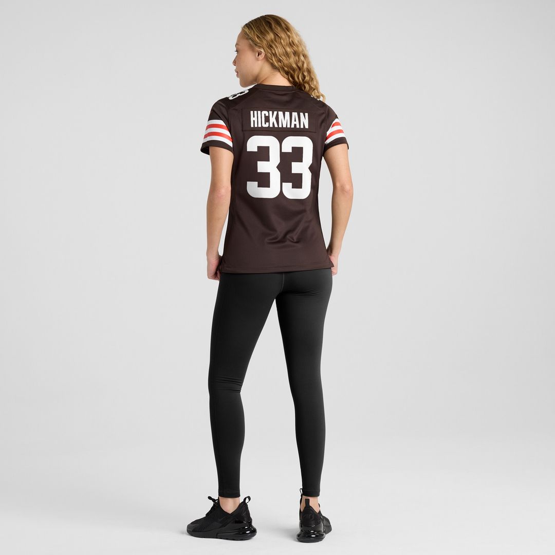 Ronnie Hickman Cleveland Browns Nike Women's Team Game Jersey - Brown