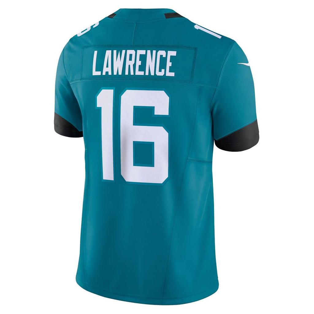 Trevor Lawrence Jacksonville Jaguars Nike Vapor F.U.S.E. Limited Official Jersey - Teal