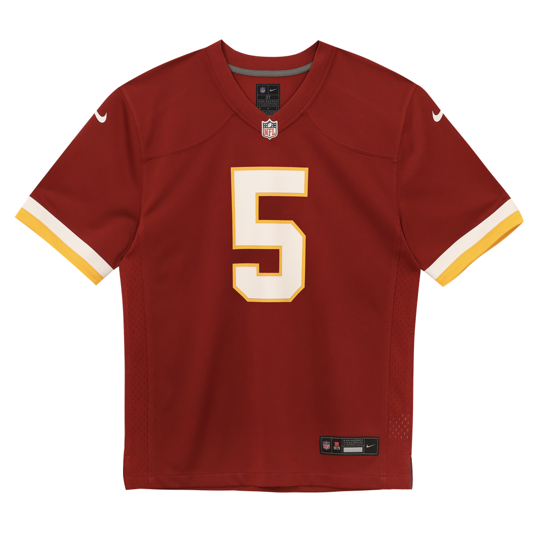 Jayden Daniels Washington Commanders Nike Preschool Team Game Official Jersey - Burgundy