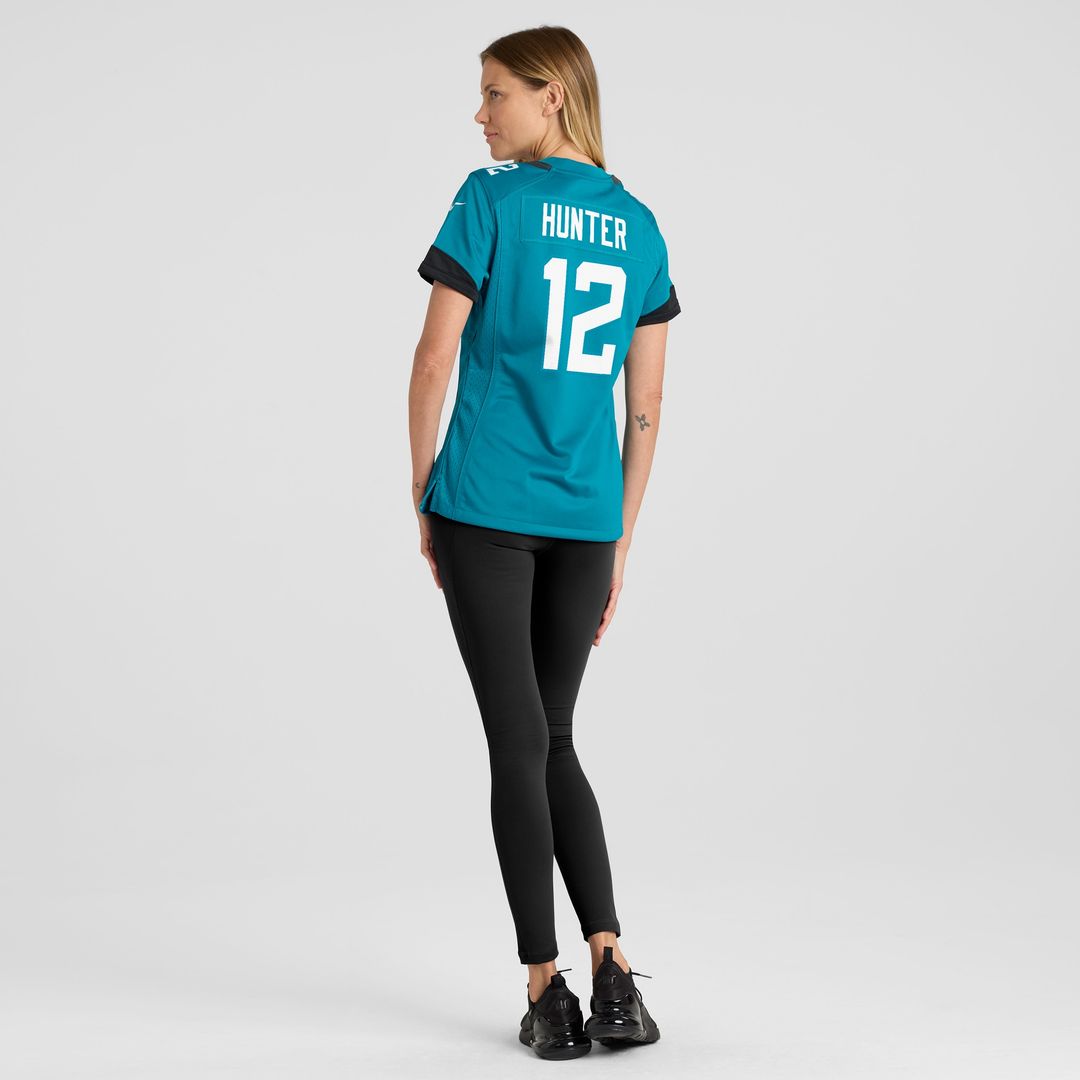 Travis Hunter Jacksonville Jaguars Nike Women's Game Jersey - White