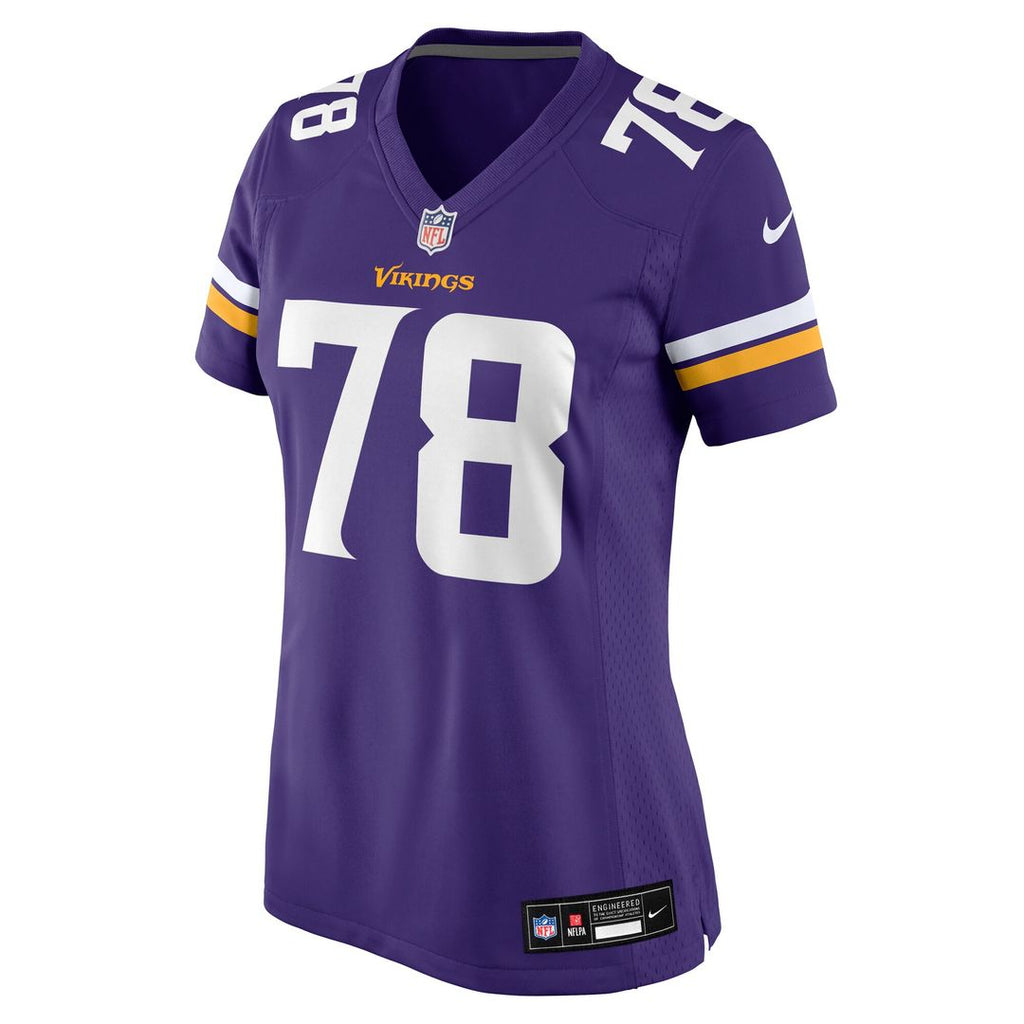 Ryan Kelly Minnesota Vikings Nike Women's Team Game Official Jersey -  Purple