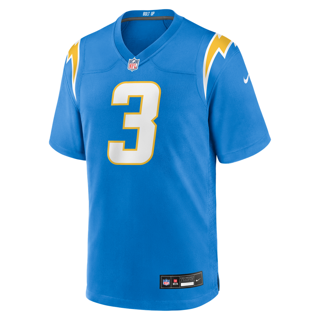 Derwin James Jr. Los Angeles Chargers Nike Game Official Jersey - Powder Blue