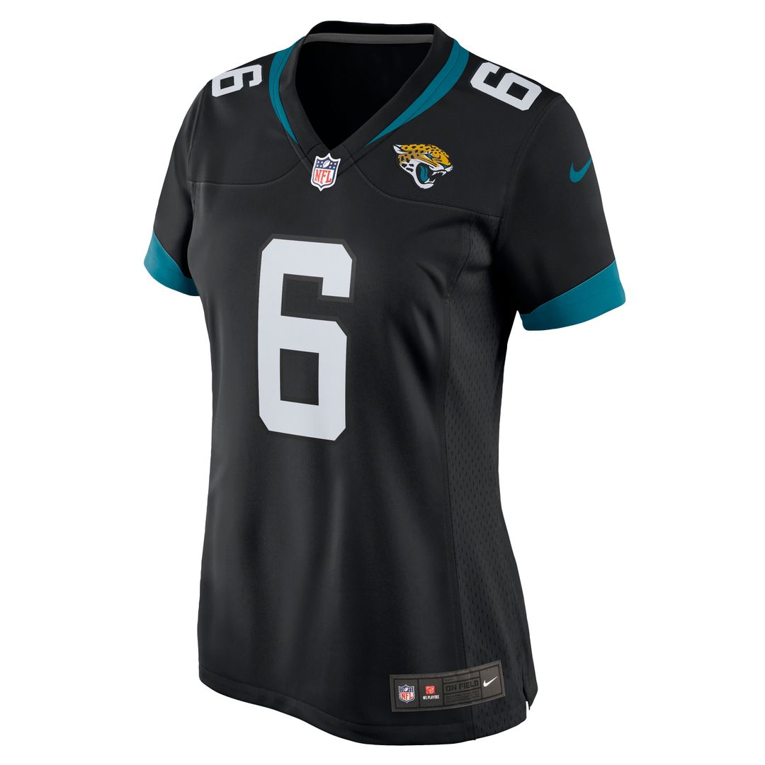 Jake Luton Jacksonville Jaguars Nike Women's Game Official Jersey - Black