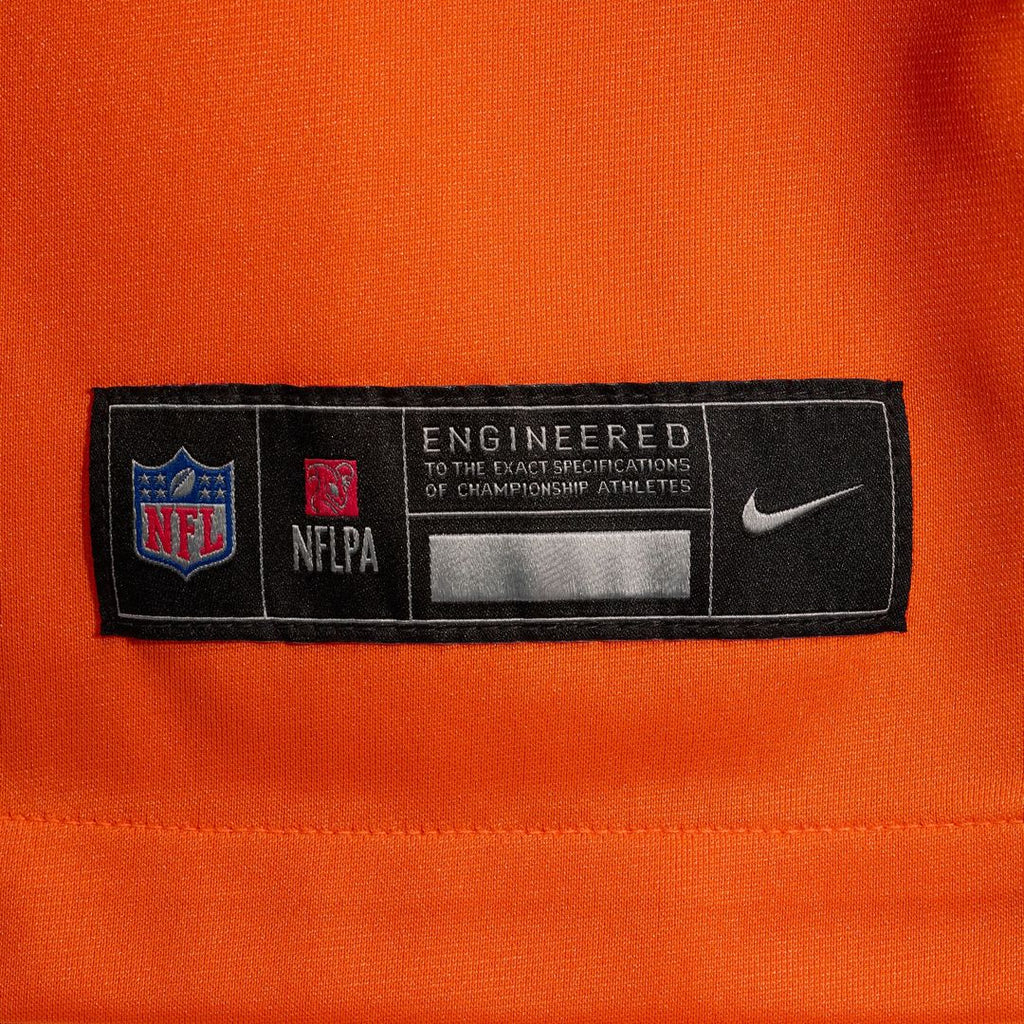 Jahdae Barron Denver Broncos Nike Game Player Official Jersey - Orange
