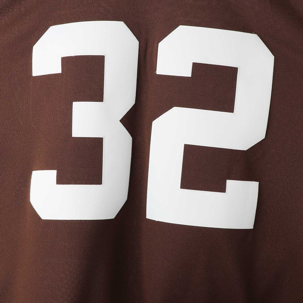 Jim Brown Cleveland Browns 1964 Mitchell & Ness Authentic Throwback Retired Player Official Jersey - Brown