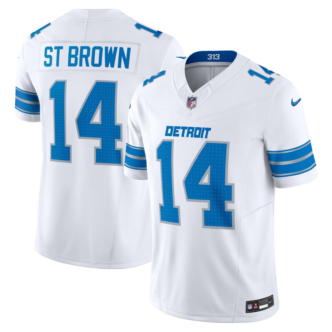 Amon-Ra St. Brown Detroit Lions Nike 2nd Alternate Vapor F.U.S.E. Limited Official Jersey - Black