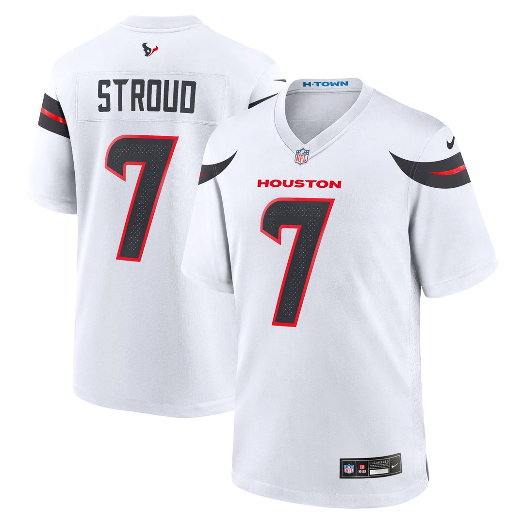 C.J. Stroud Houston Texans Nike Game Official Jersey - White