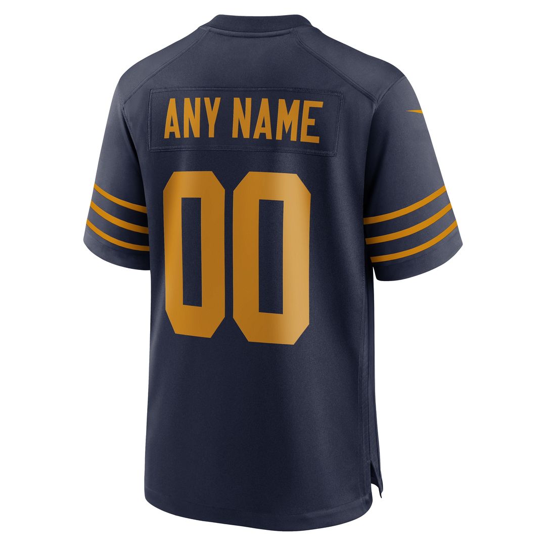 Green Bay Packers Nike Youth The 1923 Classic Game Custom Jersey - Navy