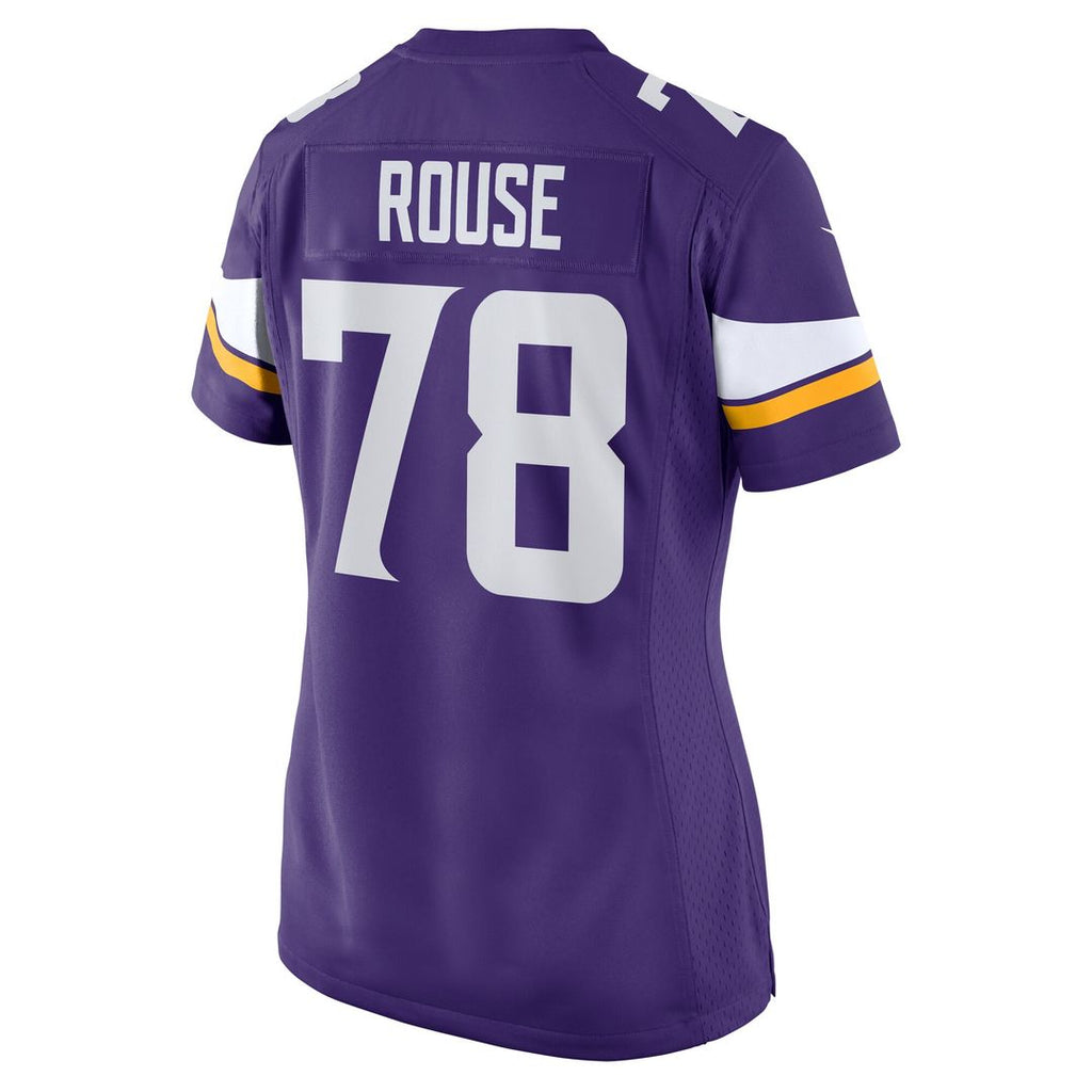 Walter Rouse Minnesota Vikings Nike Women's Game Jersey - Purple