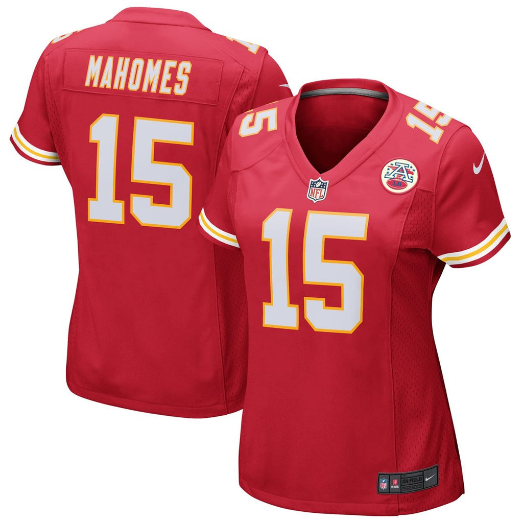 Patrick Mahomes Kansas City Chiefs Nike Women's Game Official Jersey - Red