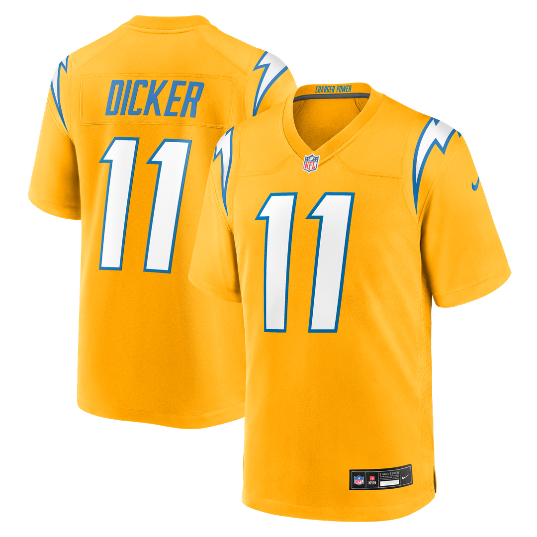 Cameron Dicker Los Angeles Chargers Nike Alternate Game Official Jersey -  Gold