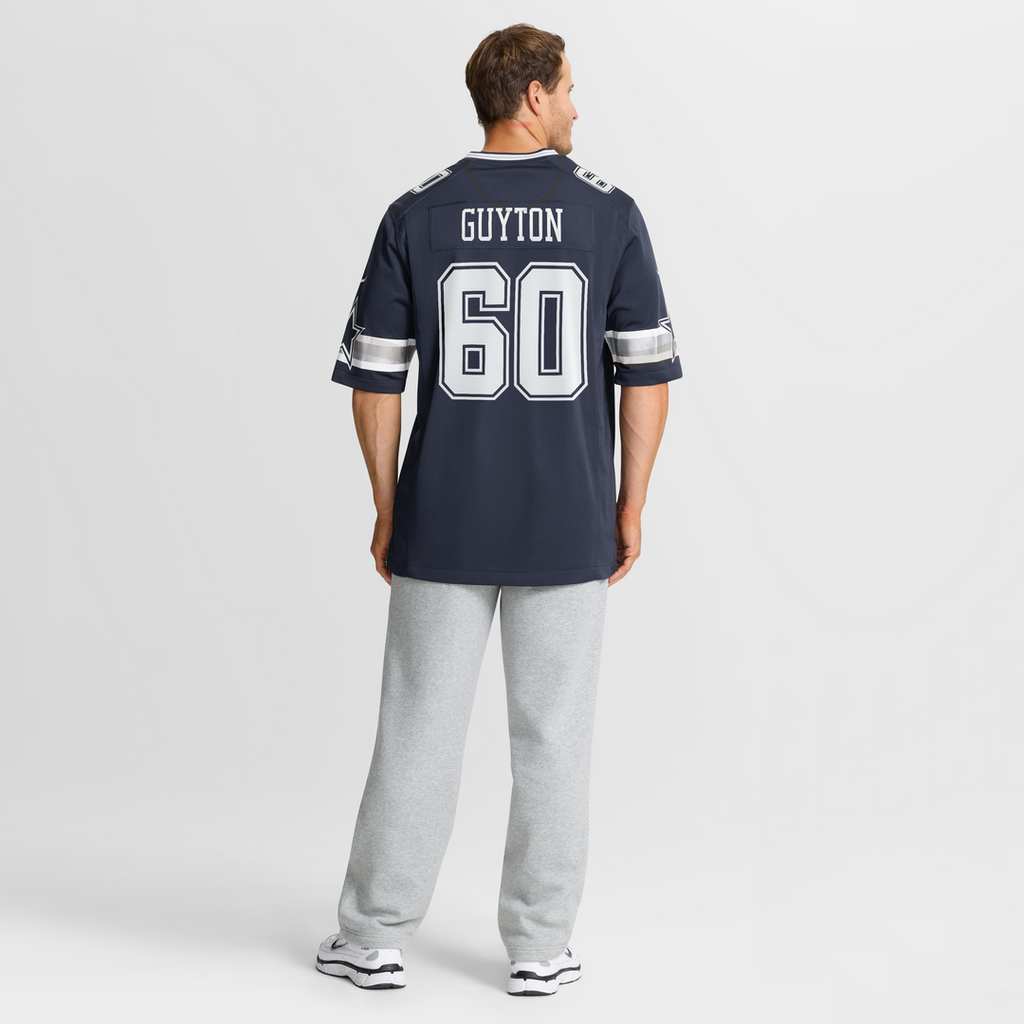 Tyler Guyton Dallas Cowboys Nike Player Game Jersey - Navy