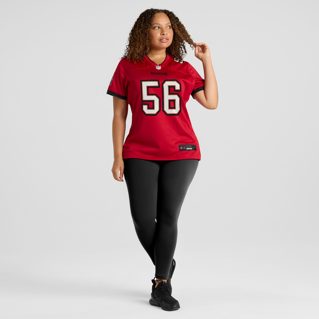 Benton Whitley Tampa Bay Buccaneers Nike Women's Team Game Official Jersey -  Red