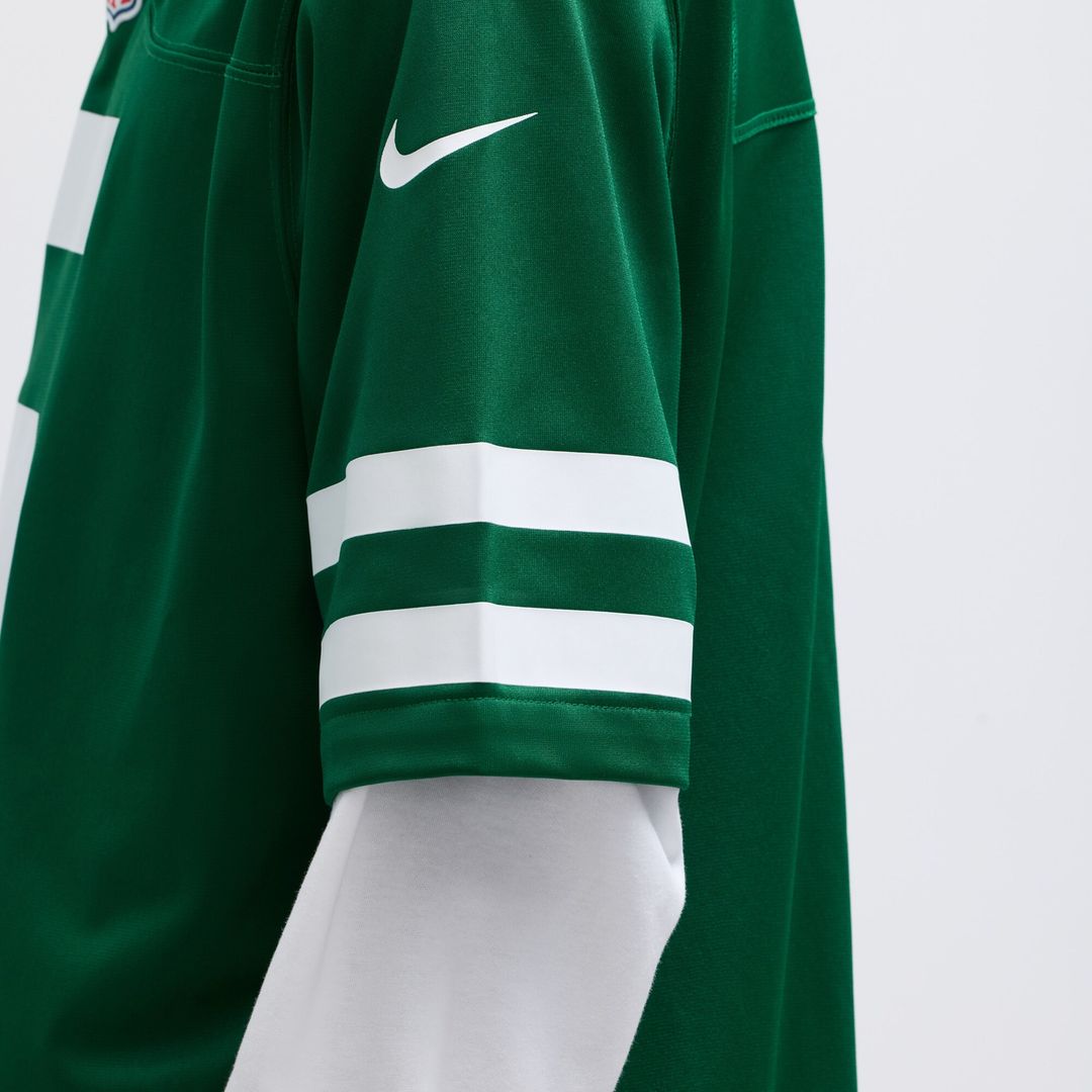 Garrett Wilson New York Jets Nike Alternate Game Official Jersey - Legacy Black