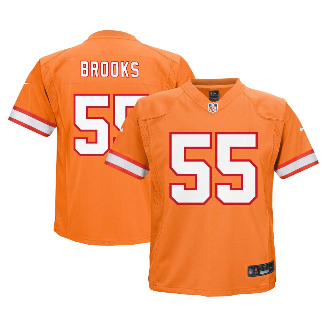 Derrick Brooks Tampa Bay Buccaneers Nike Infant Alternate  Player Game Official Jersey - Orange