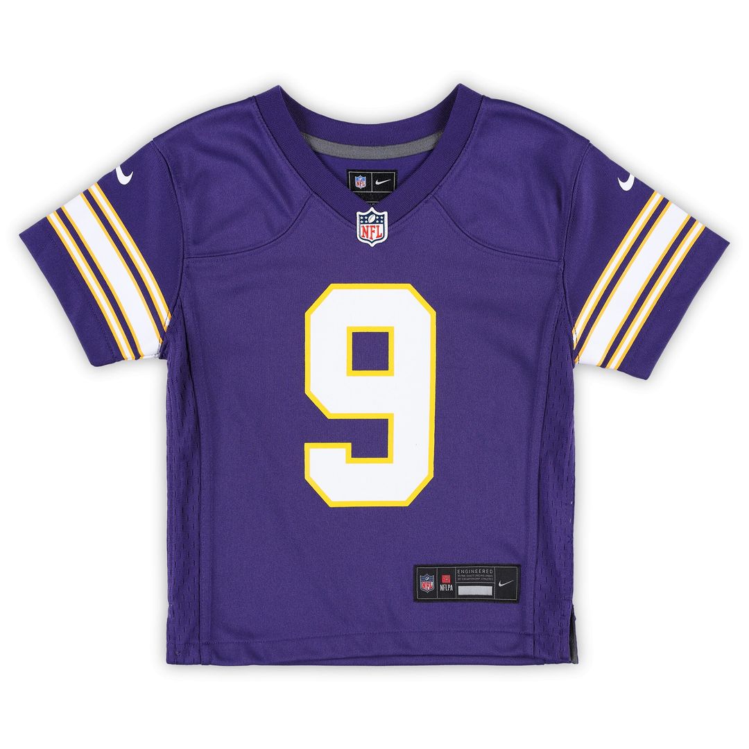 J.J. McCarthy Minnesota Vikings Nike Infant Alternate  Player Game Official Jersey - Purple