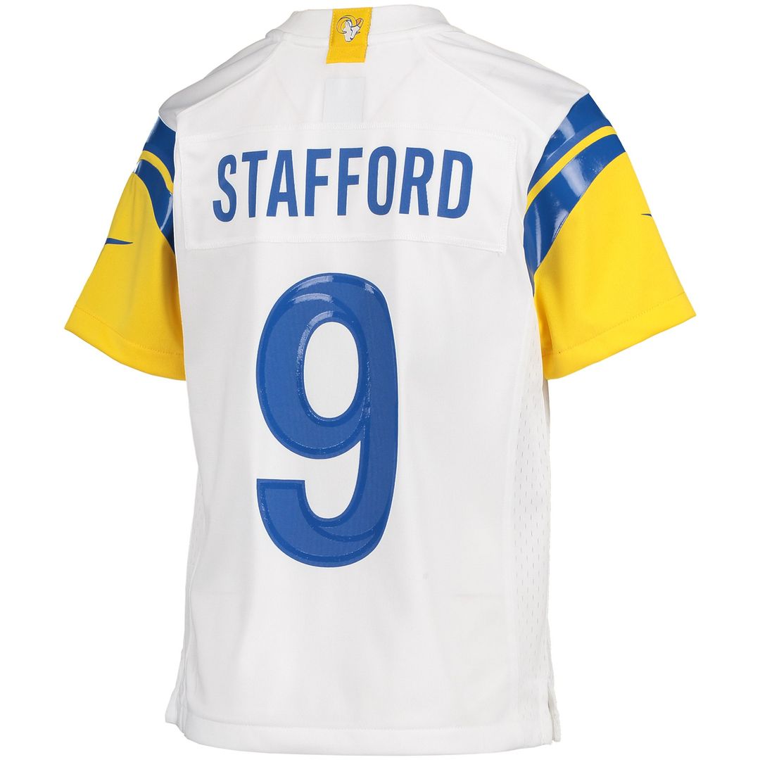 Matthew Stafford Los Angeles Rams Nike Youth Game Official Jersey - White